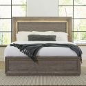 Liberty Furniture Horizons Queen Panel Bed in Graystone