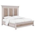 A.R.T. Furniture Alcove Queen Panel Bed in Belgian Ivory