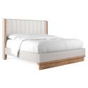 A.R.T. Furniture Portico King Upholstered Shelter Bed in Opal, Sienna