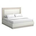 A.R.T. Furniture Cotiere Queen Upholstered Panel Bed in Linen