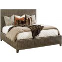 Tommy Bahama Home Cypress Point Driftwood Isle Woven Platform Bed, Queen