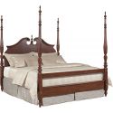 Kincaid Furniture Hadleigh Rice Carved Queen Bed