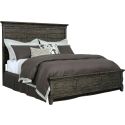 Kincaid Furniture Plank Road Jessup Panel Queen Bed in Charcoal