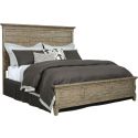 Kincaid Furniture Plank Road Jessup Panel Queen Bed in Stone