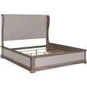 Liberty Furniture Town & Country King Shelter Bed in Dusty Taupe