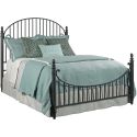 Kincaid Furniture Weatherford Catlins Queen Metal Bed in Cornsilk