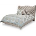 AICO Michael Amini Hollywood Loft Platform Bed in Frost, Cal King