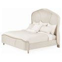 AICO Michael Amini Malibu Crest Queen Curved Panel Bed - Chardonnay