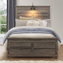 Liberty Furniture Lakeside Haven Full Panel Bed in Brownstone