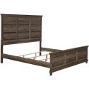 Liberty Furniture Lakeside Haven Opt King Panel Bed in Brownstone