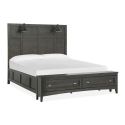 Magnussen Westley Falls Lamp Panel Storage Bed, King