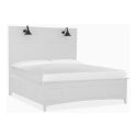 Magnussen Heron Cove Lamp Panel Bed with Regular Rails, King