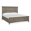 Magnussen Paxton Place Panel Bed with Storage Rails, Queen