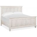 Magnussen Newport King Panel Bed in Alabaster