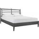 Aspenhome Preston King Slat Bed - Urbane Grey