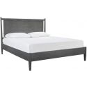 Aspenhome Preston King Panel Bed - Urbane Grey