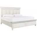 Aspenhome Caraway King Panel Bed - Aged Ivory