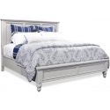 Aspenhome Cambridge Cal King Panel Bed - Light Gray Paint