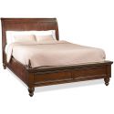 Aspenhome Cambridge Cal King Sleigh Bed - Brown Cherry