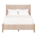 Essentials For Living Woven Malay Cal King Bed - White Wash