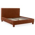 Moe's Home Collection Ichigo Queen Bed in Deep Orange