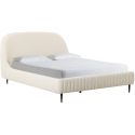 TOV Furniture Denise Bed in King - Cream Boucle (BFCM24)