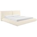 TOV Furniture Romp 100% Recycled Linen King Bed - Cream (BFCM24)