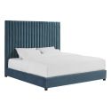 TOV Furniture Arabelle Sea Blue Bed in King (BFCM24)