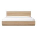 Moe's Home Collection Round Off King Bed, Light Brown