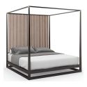 Caracole Classic Pinstripe Bed, Queen