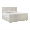 Bernhardt Silhouette Panel Upholstered Bed, King