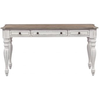 Liberty Furniture Magnolia Manor Writing Desk in Antique White