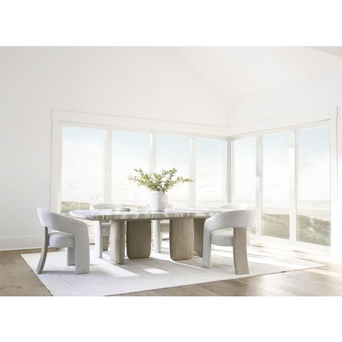 Bernhardt Furniture Arcadia Dining Set - Faux Stone