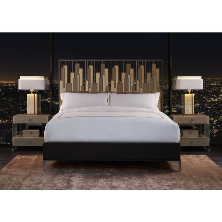 Caracole Metropolitan Cityscape Bedroom Set