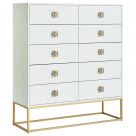 Miranda Kerr Home Love Joy Bliss Peony Drawer Chest in Alabaster (GIMS)